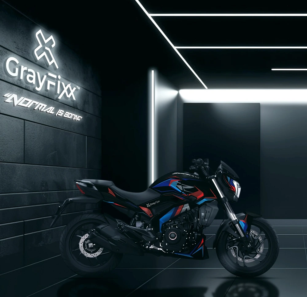 R Edition Full Body Sticker for Dominar 250/400 | Made in Premium Vinyl with FPF (Fade Protection Film), Precut Sticker, Waterproof, Pack of 1 for Both Side